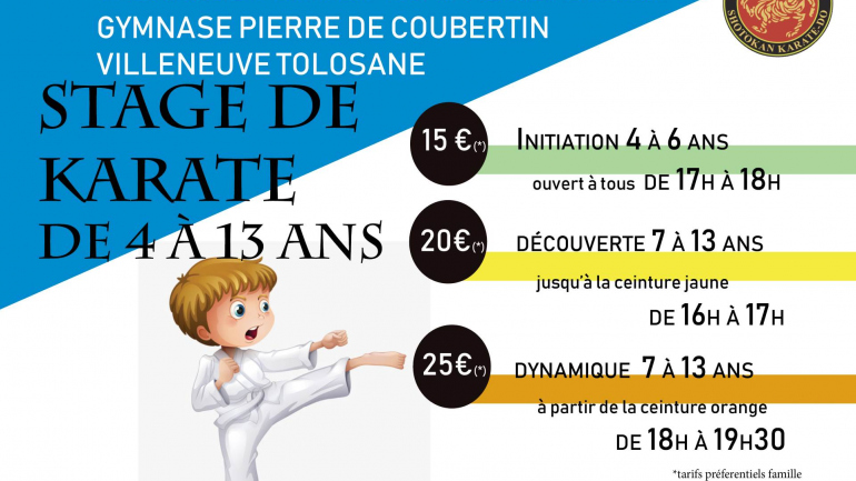 Stage Exceptionnel Vacances de Février
